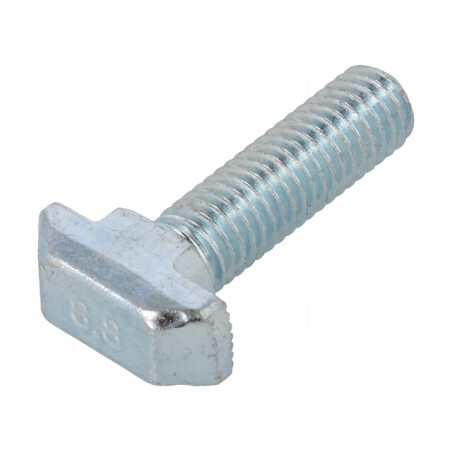 Şurub Oţel Zinc M8 30mm pentru Profile 10mm | Electronic-mag.ro | Componente Electronice