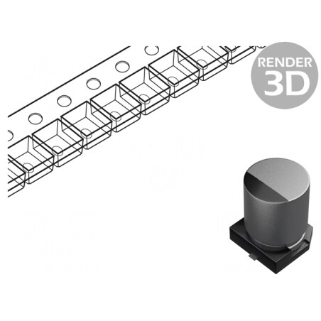 Condensator Hibrid 330uF 25V 2A | Electronic-mag.ro | Componente Electronice