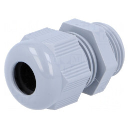 Garnitură etanșare PG11 IP68 poliamidă gri închis | Electronic-mag.ro | Componente Electronice