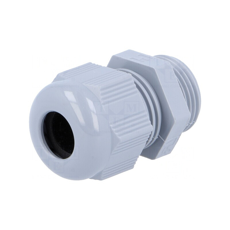 Garnitură etanșare PG11 IP68 poliamidă gri închis | Electronic-mag.ro | Componente Electronice