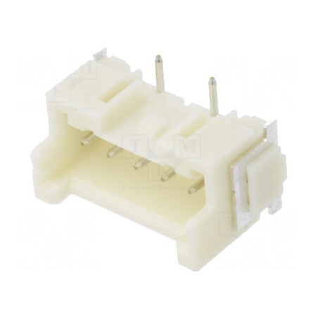 Soclu cablu-placă 2,5mm 5 pini SMT 250V 3A | Electronic-mag.ro | Componente Electronice