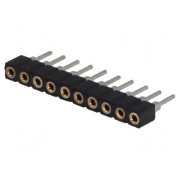 Soclu Şiruri Pini Mamă 10PIN Profil Jos | Electronic-mag.ro | Componente Electronice