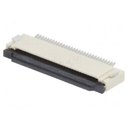 Conector FFC/FPC Orizontal 30 PIN ZIF SMT 500mA Cositorit | Electronic-mag.ro | Componente Electronice