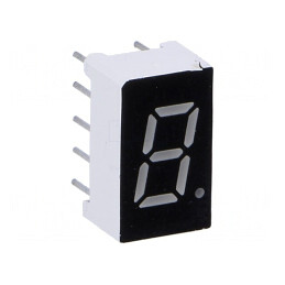 Afișaj LED 7 Segmente 7.62mm Albastru | Electronic-mag.ro | Componente Electronice