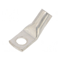 Vârf Inelar Tubular Crimpat M6 16mm2 - Unghi 45° | Electronic-mag.ro | Componente Electronice