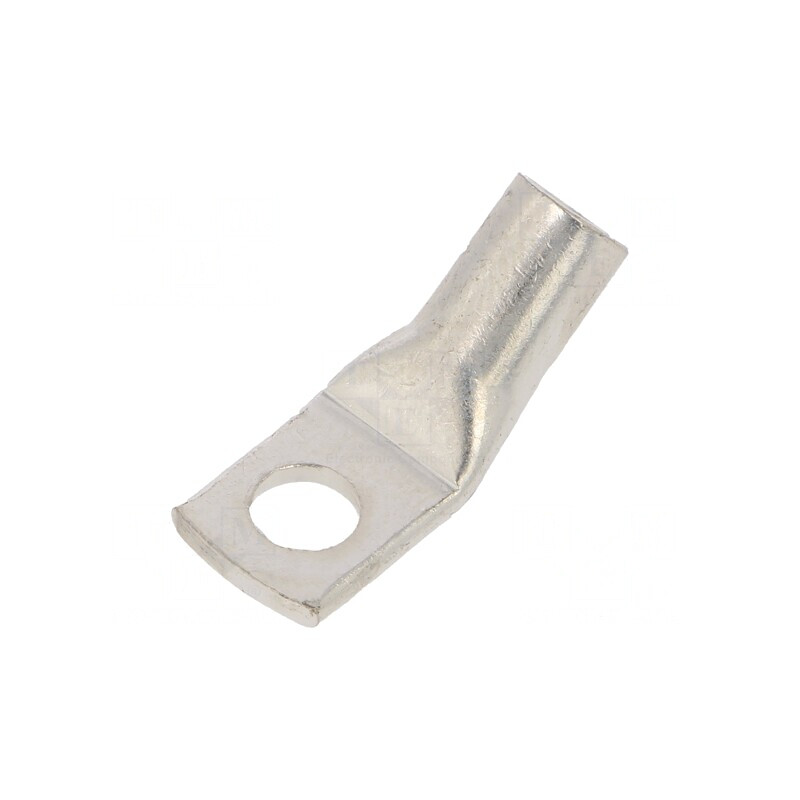 Vârf Inelar Tubular Crimpat M6 16mm2 - Unghi 45° | Electronic-mag.ro | Componente Electronice Vârf Inelar Tubular Crimpat M6 16mm2 - Unghi 45° | Electronic-mag.ro | Componente Electronice