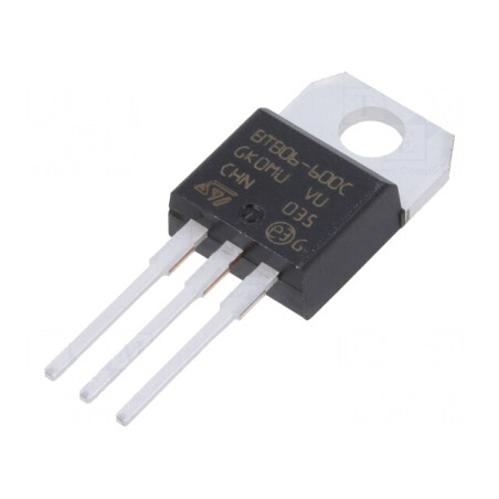 Triac 600V 6A TO220AB | Electronic-mag.ro | Componente Electronice