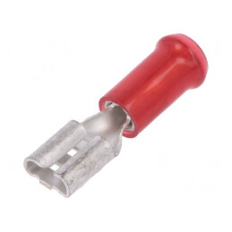 Terminal plat crimpat mamă 4,8mm 0,8mm 0,3-1,5mm2 | Electronic-mag.ro | Componente Electronice