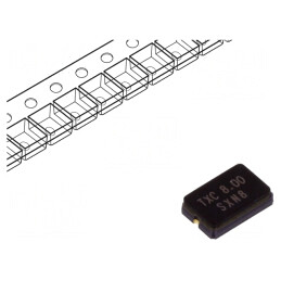 Rezonator de cuarț 8MHz 20pF SMD 5x3.2x1.2mm