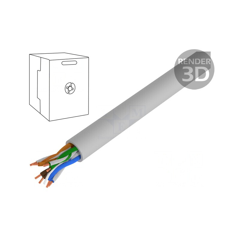 Cablu BiTLAN U/UTP Cat6 23AWG Cu | Electronic-mag.ro | Componente Electronice Cablu BiTLAN U/UTP Cat6 23AWG Cu | Electronic-mag.ro | Componente Electronice