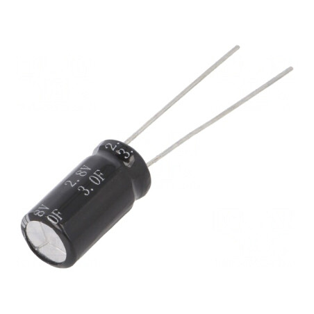 Supercondensator THT 3F 2.8V 8x16mm | Electronic-mag.ro | Componente Electronice