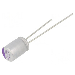 Condensator Polimeric 100uF 16V THT | Electronic-mag.ro | Componente Electronice