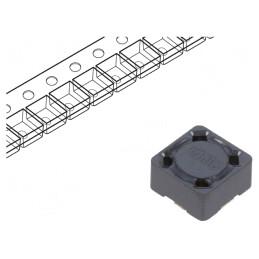 Inductor SMD 68uH 1050mA 7.3x7.3x4.55mm | Electronic-mag.ro | Componente Electronice