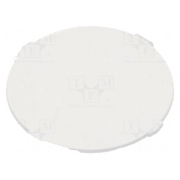 Etichetă Transparentă Ø19,7mm Plastic | Electronic-mag.ro | Componente Electronice