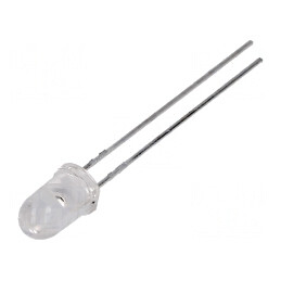 LED 5mm roșu-portocaliu 9300-27000mcd 8° 1,94-2,4V | Electronic-mag.ro | Componente Electronice