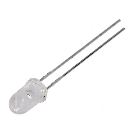 LED 5mm roșu-portocaliu 9300-27000mcd 8° 1,94-2,4V | Electronic-mag.ro | Componente Electronice
