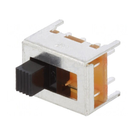 Comutator Glisant DP3T 0.1A 12V ON-ON-ON THT | Electronic-mag.ro | Componente Electronice