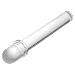 Tub LED Rotund 5mm Convex Drept | Electronic-mag.ro | Componente Electronice