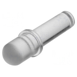 Tub LED Rotund 5mm Convex Drept | Electronic-mag.ro | Componente Electronice