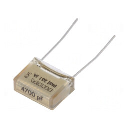 Condensator de Hârtie 4.7nF 500VAC THT PME261 | Electronic-mag.ro | Componente Electronice