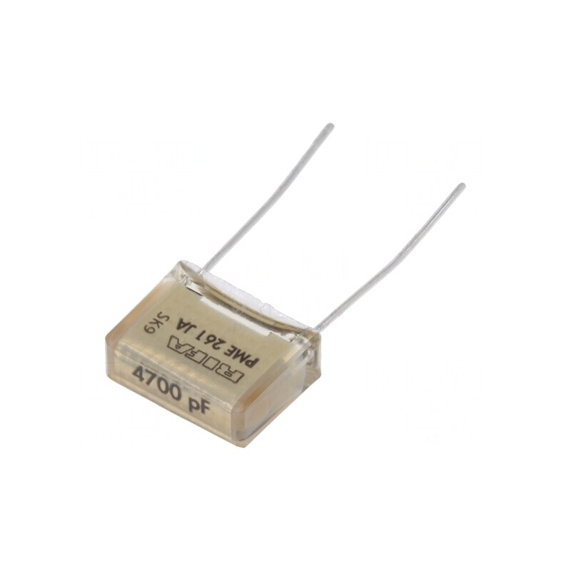 Condensator de Hârtie 4.7nF 500VAC THT PME261 | Electronic-mag.ro | Componente Electronice