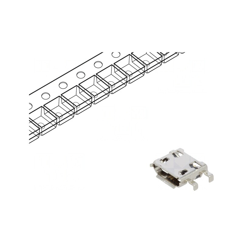 Soclu USB Micro B 5 PIN pentru PCB Orizontale | Electronic-mag.ro | Componente Electronice Soclu USB Micro B 5 PIN pentru PCB Orizontale | Electronic-mag.ro | Componente Electronice
