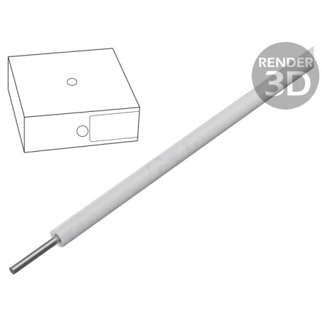 Cablu Silicon Alb 1x1mm2 Cu 60-180°C 300V 500V | Electronic-mag.ro | Componente Electronice