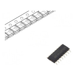 Interfață emițător-receptor RS232 230kbps SO16 5VDC | Electronic-mag.ro | Componente Electronice