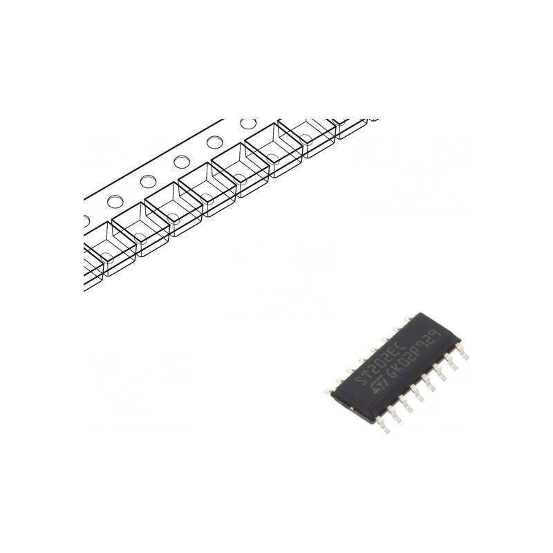 Interfață emițător-receptor RS232 230kbps SO16 5VDC | Electronic-mag.ro | Componente Electronice Interfață emițător-receptor RS232 230kbps SO16 5VDC | Electronic-mag.ro | Componente Electronice