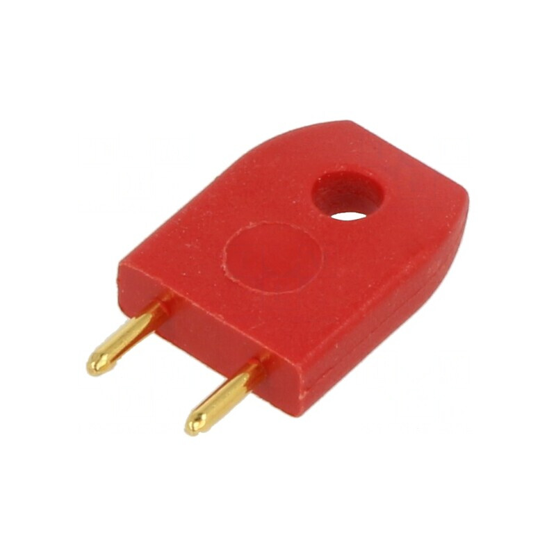 Conector Izolat 5.08mm Roșu pentru Bărbați | Electronic-mag.ro | Componente Electronice