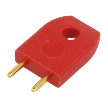 Conector Izolat 5.08mm Roșu pentru Bărbați | Electronic-mag.ro | Componente Electronice