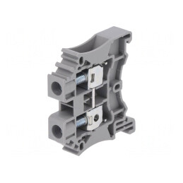 Conector Șine 0.5-6mm2 1P 2B Gri 8mm | Electronic-mag.ro | Componente Electronice