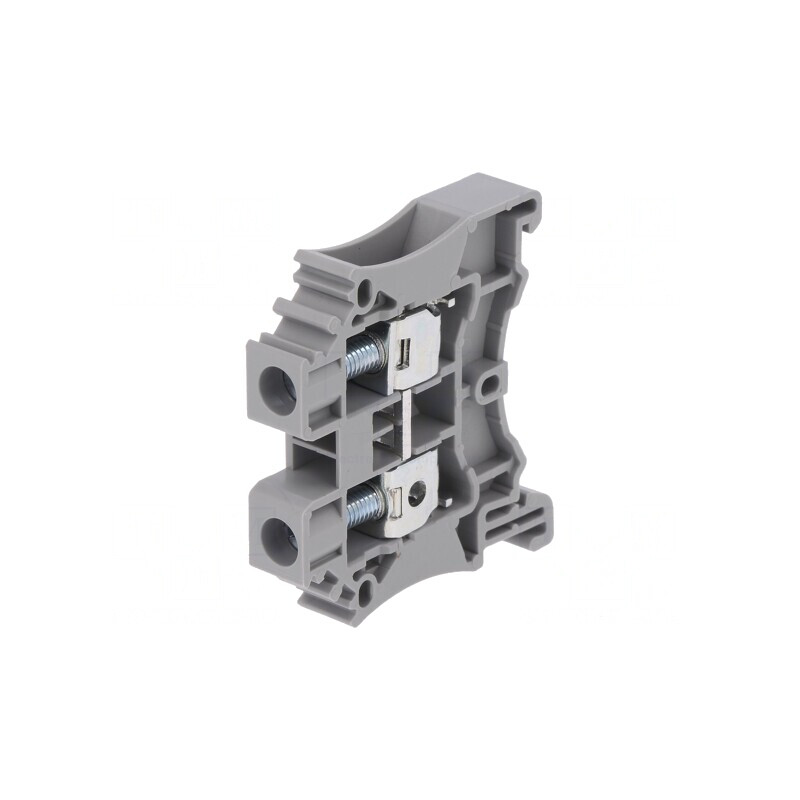 Conector Șine 0.5-6mm2 1P 2B Gri 8mm | Electronic-mag.ro | Componente Electronice