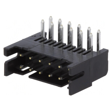 Conector PCB-cablu 2mm 12 PIN THT | Electronic-mag.ro | Componente Electronice