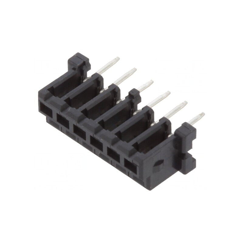 Soclu PCB DF3 2mm 6 PIN THT | Electronic-mag.ro | Componente Electronice