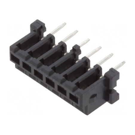 Soclu PCB DF3 2mm 6 PIN THT | Electronic-mag.ro | Componente Electronice