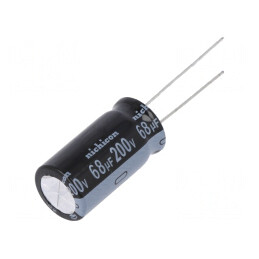 Condensator Electrolitic THT 68uF 200V 12.5x25mm | Electronic-mag.ro | Componente Electronice