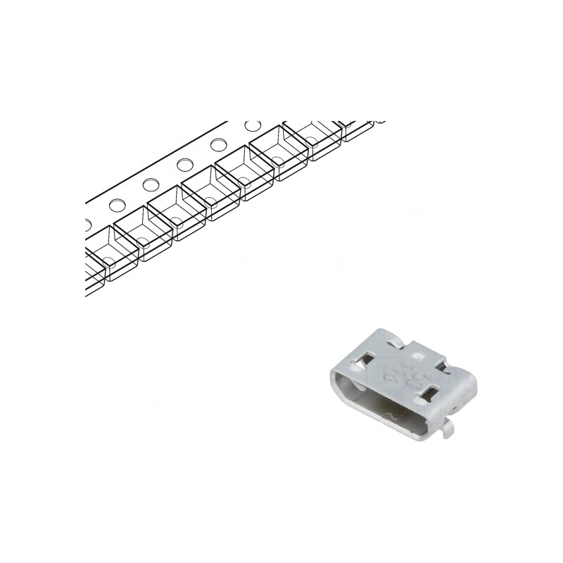 Soclu USB Micro B PCB SMT 5 PIN Orizontal USB 2.0 | Electronic-mag.ro | Componente Electronice Soclu USB Micro B PCB SMT 5 PIN Orizontal USB 2.0 | Electronic-mag.ro | Componente Electronice