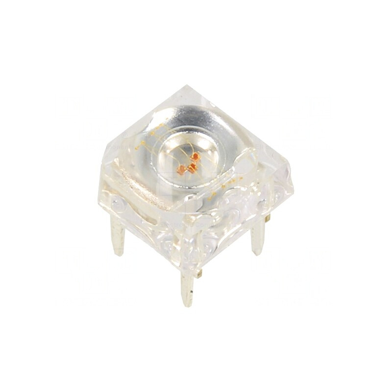 LED Super Flux 7.62mm Roșu 120° 60mA | Electronic-mag.ro | Componente Electronice