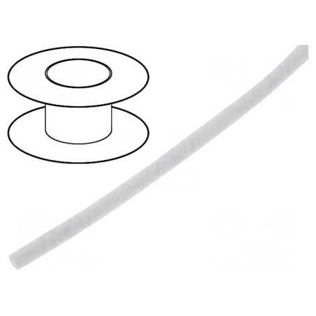 Manșon Electroizolant Fibră de Sticlă 4mm -40÷180°C | Electronic-mag.ro | Componente Electronice