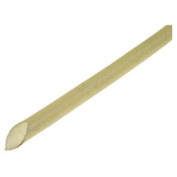Manșon Electroizolant Fibră de Sticlă 6mm -25÷155°C | Electronic-mag.ro | Componente Electronice