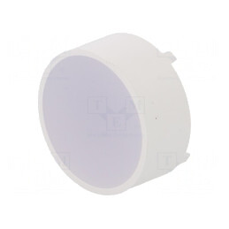 LED Verde 20mm 400-500mcd 120° THT