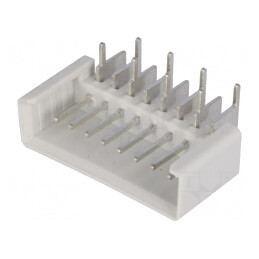 Soclu IDC 8 PIN 90° THT 2,54mm Cositorit | Electronic-mag.ro | Componente Electronice