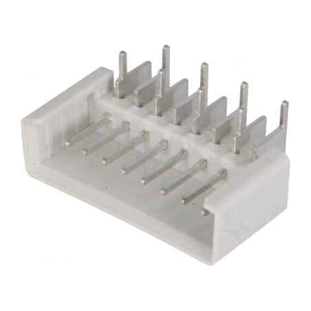 Soclu IDC 8 PIN 90° THT 2,54mm Cositorit | Electronic-mag.ro | Componente Electronice