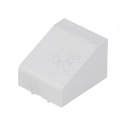 Capac de protecție ABS gri 17,5mm pentru carcase UL94HB | Electronic-mag.ro | Componente Electronice