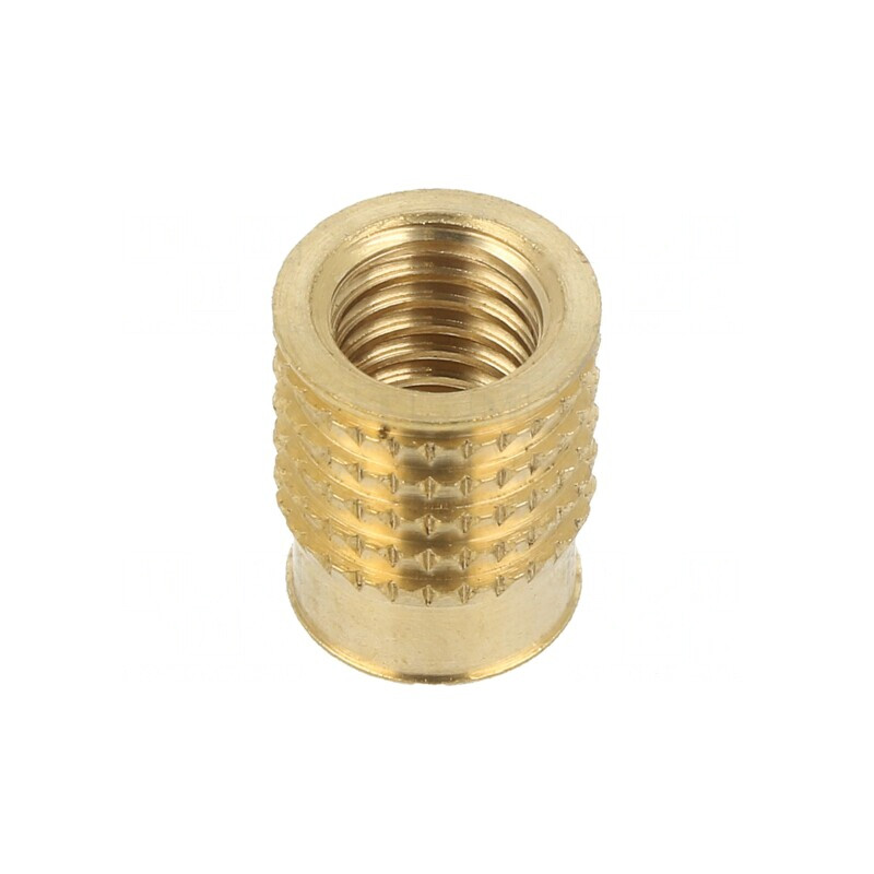 Adaos filetat alamă M8 13,8mm MULTISERT® | Electronic-mag.ro | Componente Electronice