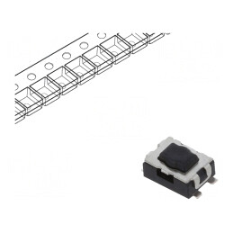 Microîntrerupător TACT SPST 0,05A 32VDC SMD 1,96N | Electronic-mag.ro | Componente Electronice