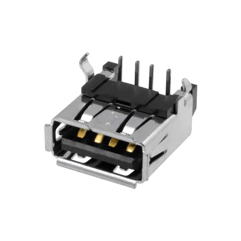 Soclu USB A PCB THT 4 PIN 90° USB 2.0 Aurit | Electronic-mag.ro | Componente Electronice Soclu USB A PCB THT 4 PIN 90° USB 2.0 Aurit | Electronic-mag.ro | Componente Electronice