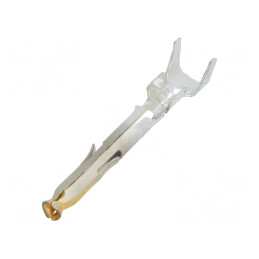 Pin Mamă Alamă Aurit 0,3-0,8mm2 22-18AWG în Vrac | Electronic-mag.ro | Componente Electronice