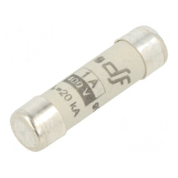 Siguranță gG 1A 400VAC 8x31mm | Electronic-mag.ro | Componente Electronice